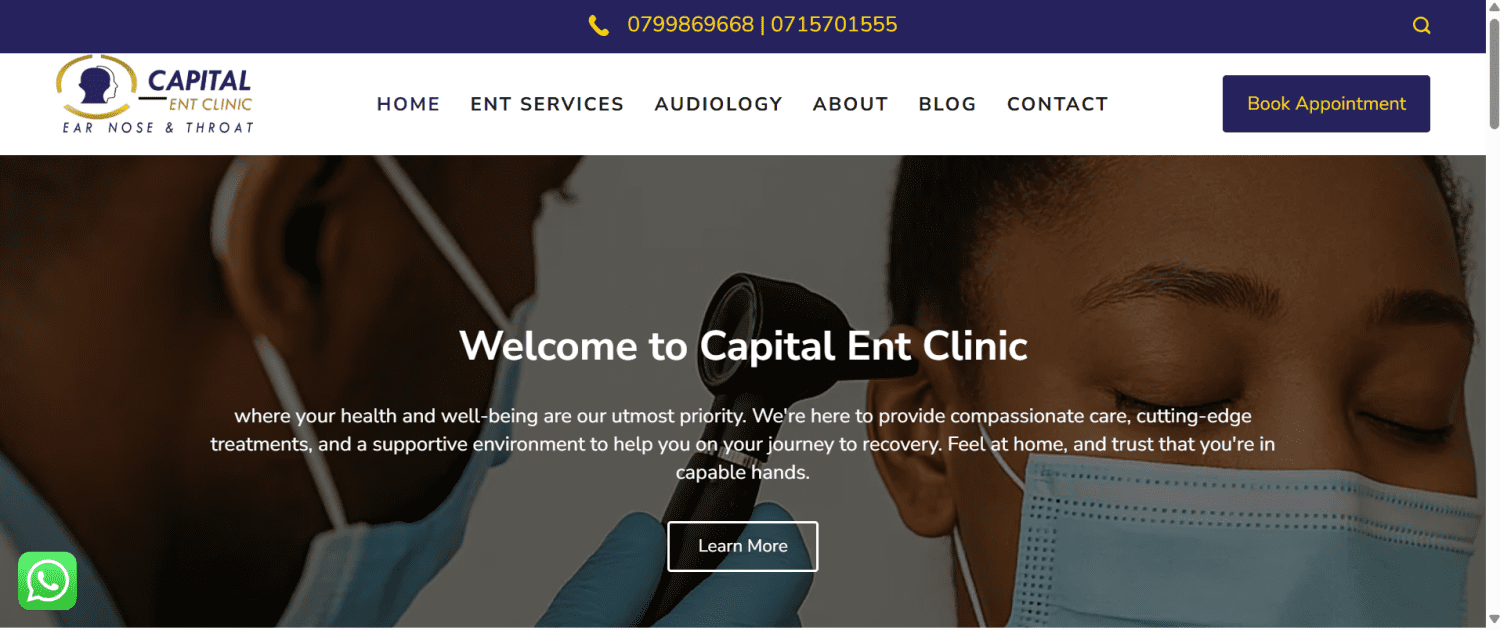 Website Design – Web Register Solutions Portfolio Responsive website design for a Kenyan business by Web Register Solutions